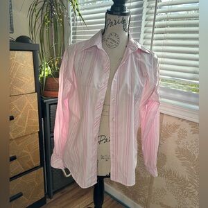 Pink Button up Collared Shirt